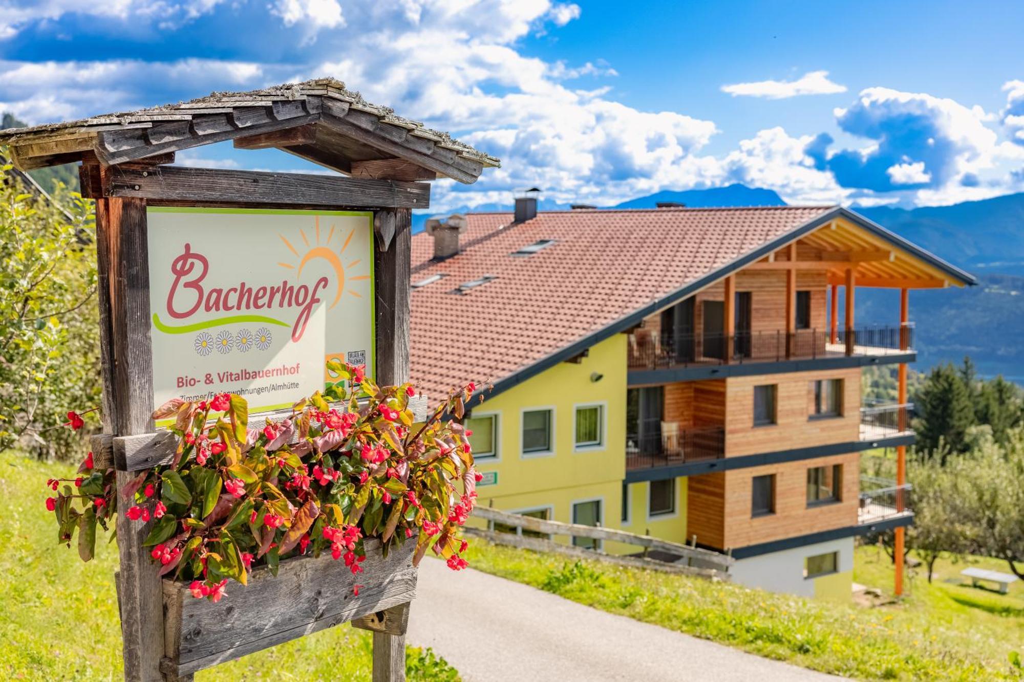 Bio- Und Vitalbauernhof Bacherhof Millstatt Eksteriør bilde